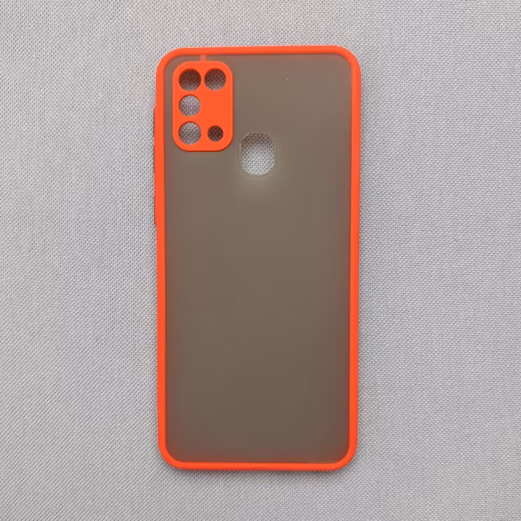 گارد - قاب - کاور پشت مات رنگ قرمز مناسب برای گوشی موبایل سامسونگ ام 31 Galaxy M31 ( m 31 )