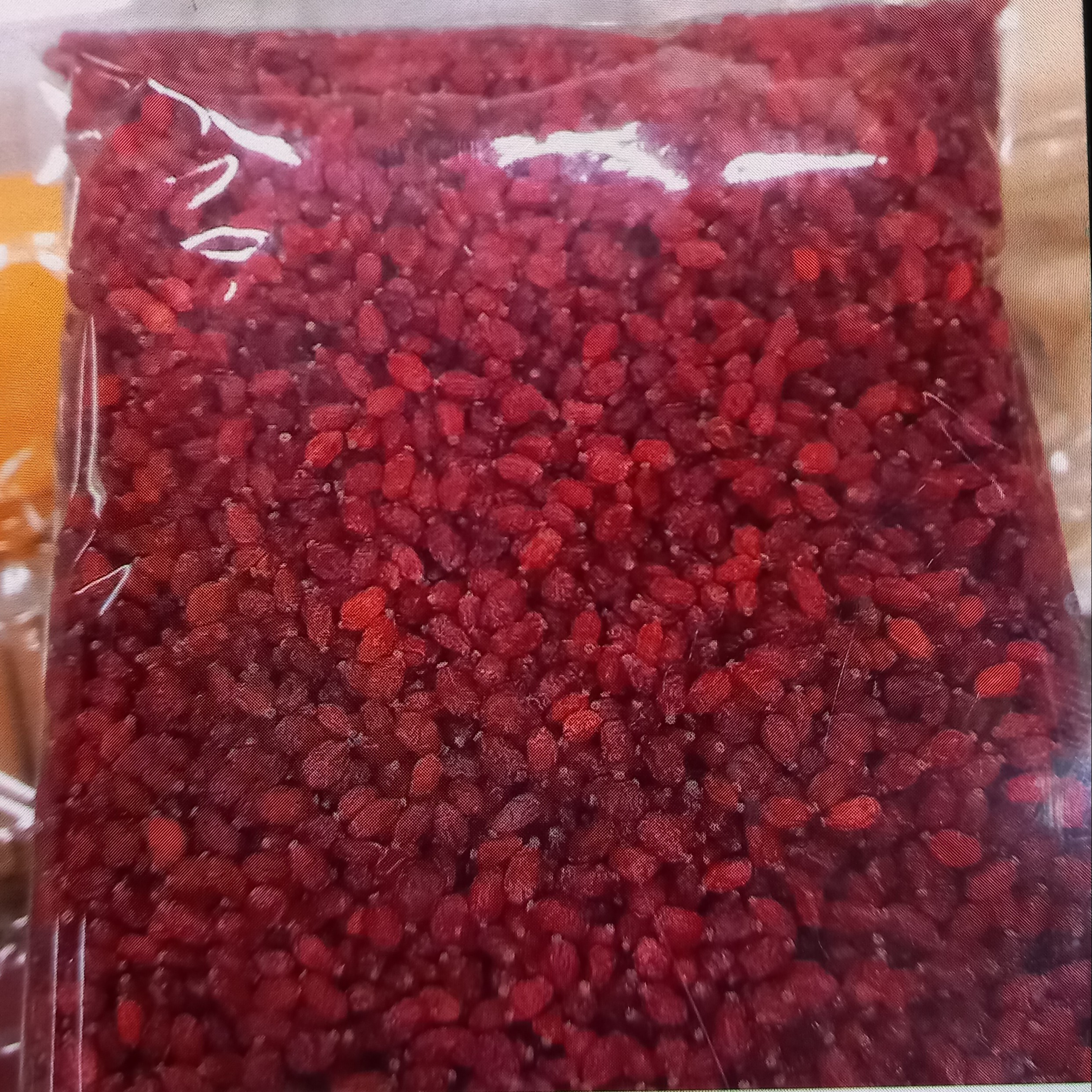 زرشک پفکی  درجه یک  سوپر وزن یک کیلویی