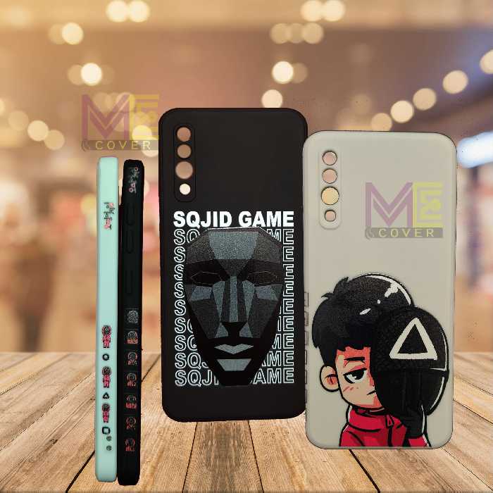 قاب گوشی ژله ای طرح squid game مدل galaxy a50s