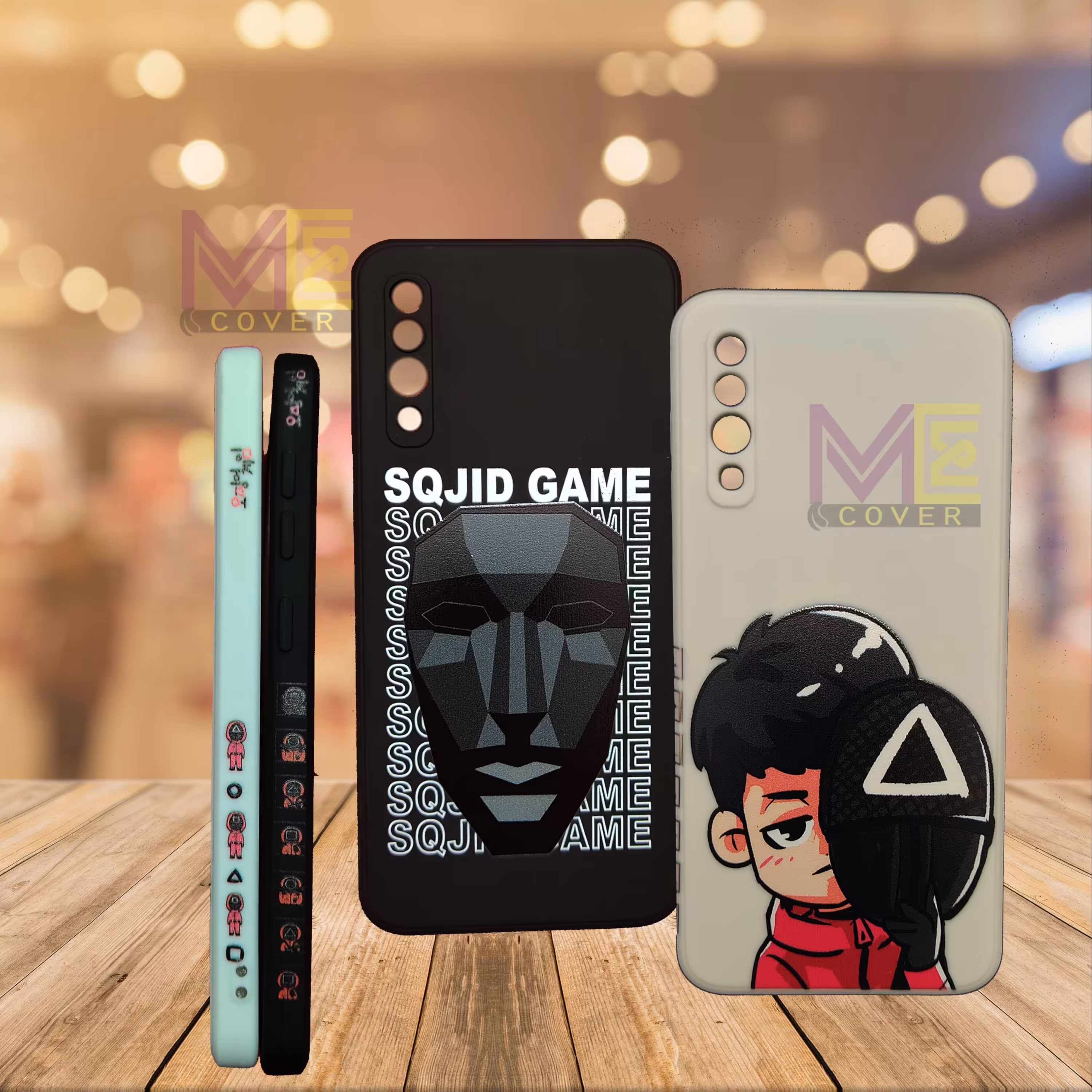 قاب گوشی ژله ای طرح squid game مدل galaxy a50s