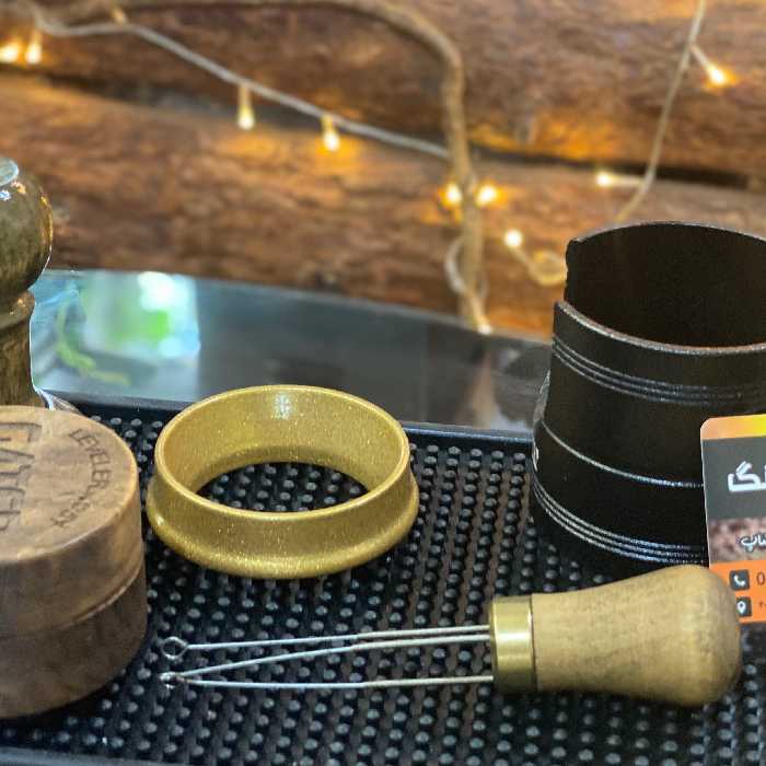 ست لولر و تمپر سایز 51 مناسب دستگاههای قهوه ساز خانگی 