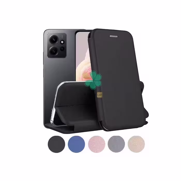کیف گوشی چرمی کلاسوری مناسب شیائومی Redmi Note 12 4G