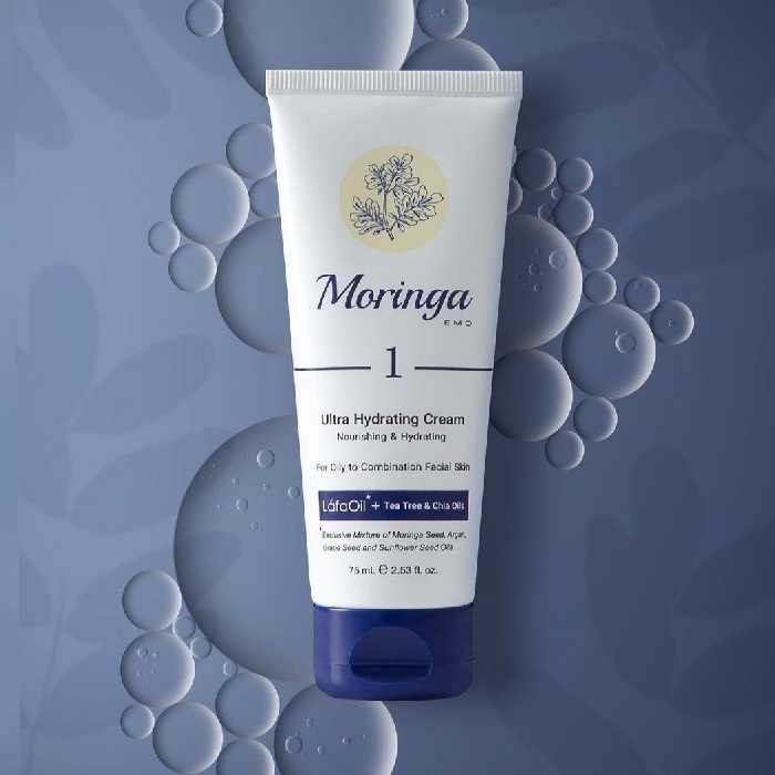 کرم آبرسان شماره 1 مورینگا مخصوص پوست چرب و مختلط حجم 75 میل