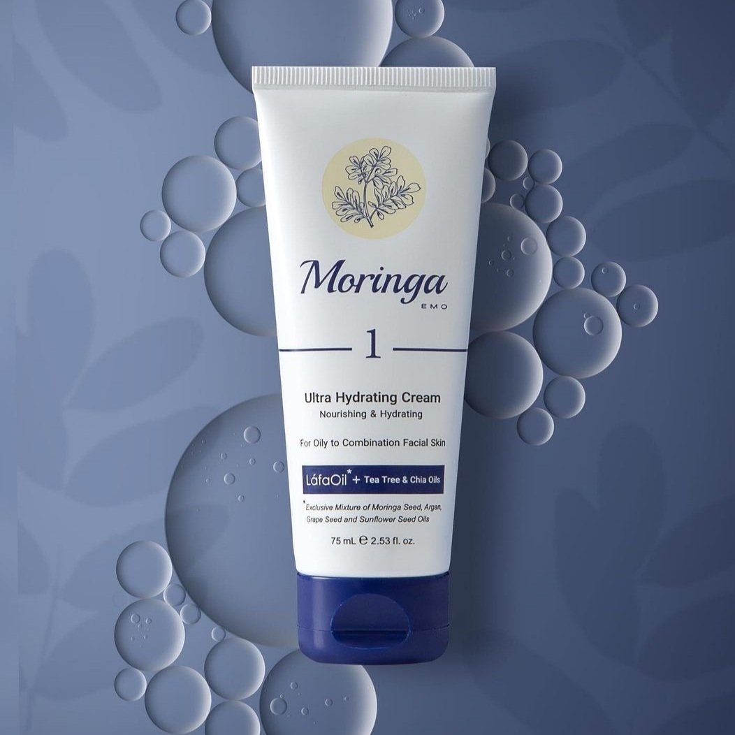 کرم آبرسان شماره 1 مورینگا مخصوص پوست چرب و مختلط حجم 75 میل