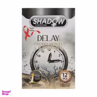کاندوم شادو (Shadow) مدل Delay بسته 12 عددی