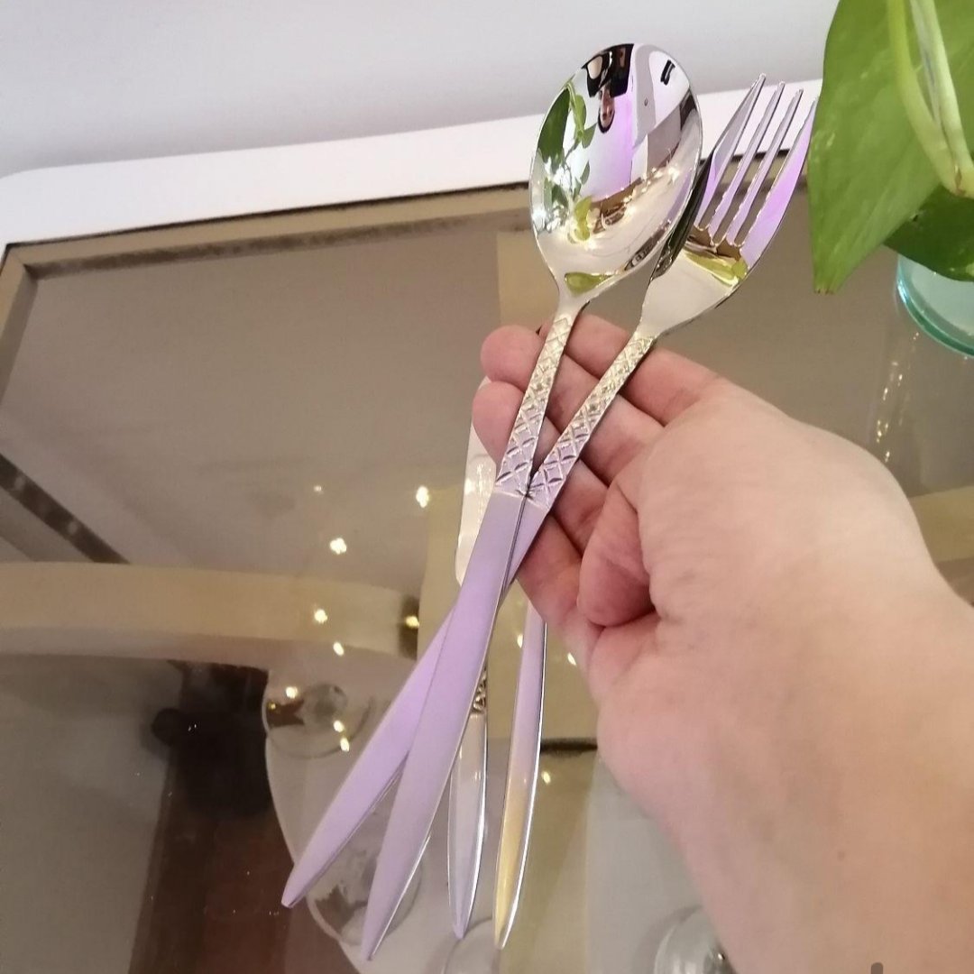 سرویس قاشق 24نفره اروپایی یونیک 