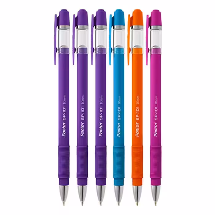 خرید خودکار پنتر مدل SP-101 قطر نوشتاری 1 بسته 6 عددی