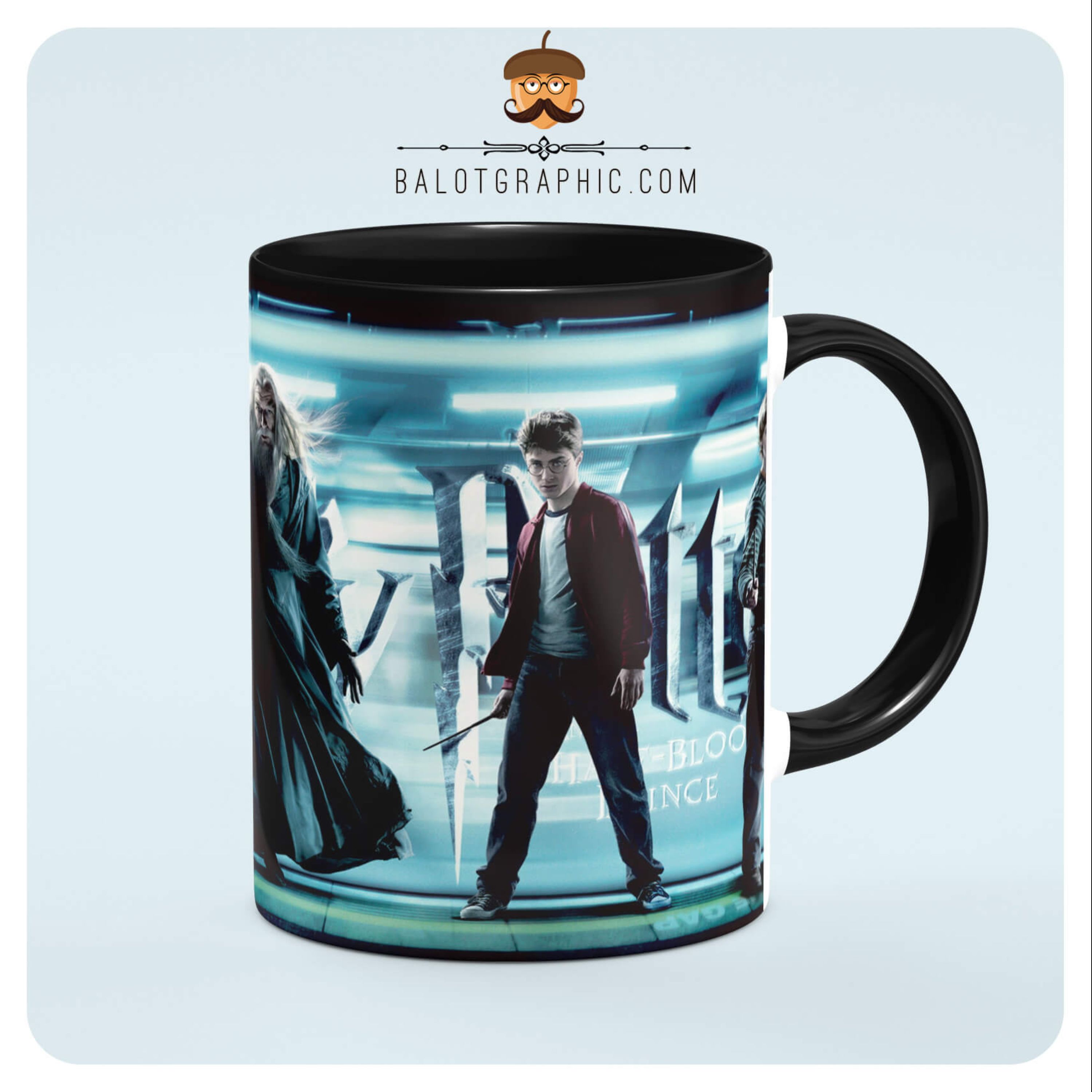 ماگ سرامیکی هری پاتر کد BM051 بلوط گرافیک