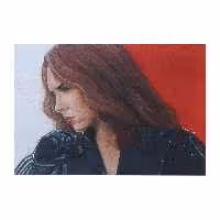 نقاشی مداد رنگی مدل Black Widow اسکارلت جوهانسن کد 01