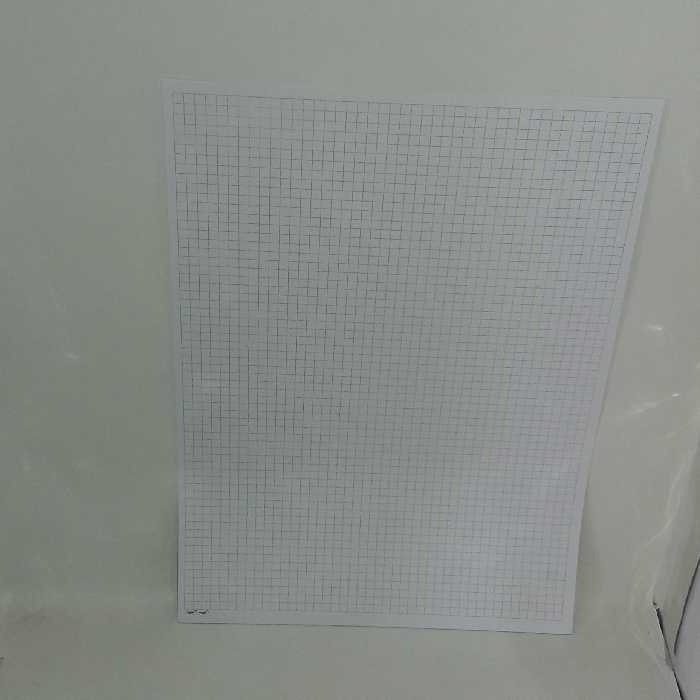 کاغذ شطرنجی نیم سانتی سایز A4 ( دانه ای )