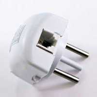 سه شاخه تلفن تک پورت یا تک سوکت