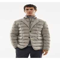 کت خاکستری مردانه محافظ آب کاپیتون آنوراک اورجینال MANGO Man