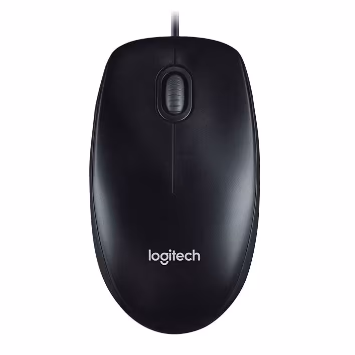 ماوس با سیم لاجیتک Logitech M100