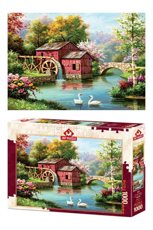 پازل the old red mill 5188  1000pcs