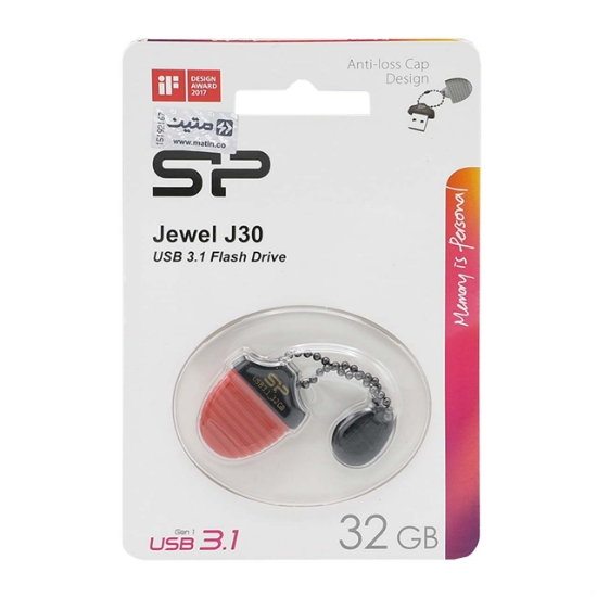 فلش مموری USB 3.1 سیلیکون پاور مدل Jewel J30 ظرفیت 32 گیگابایت