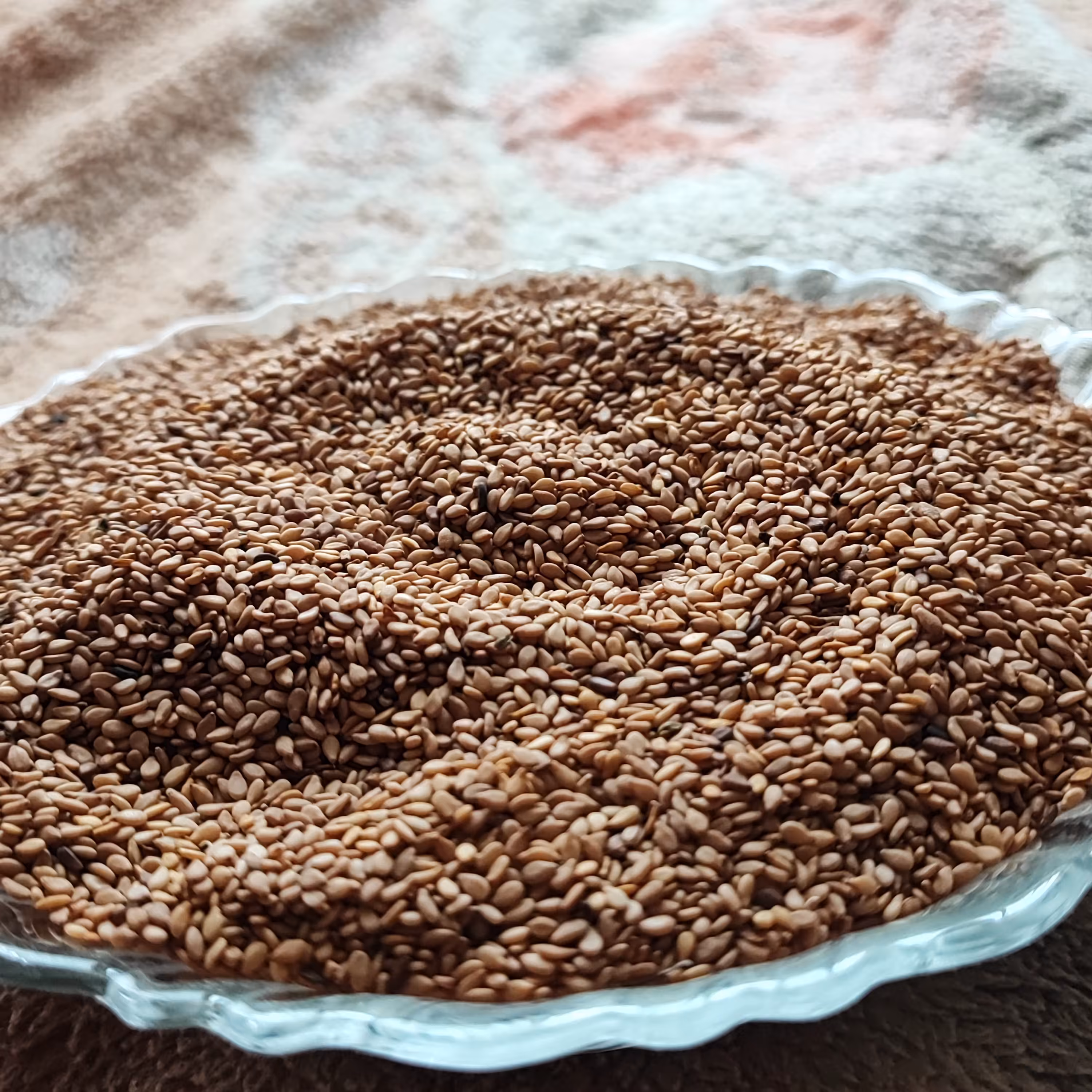 کنجد محلی درجه یک محصول شمال کشور ، بالای 10 کیلو ، ارسال با باربری