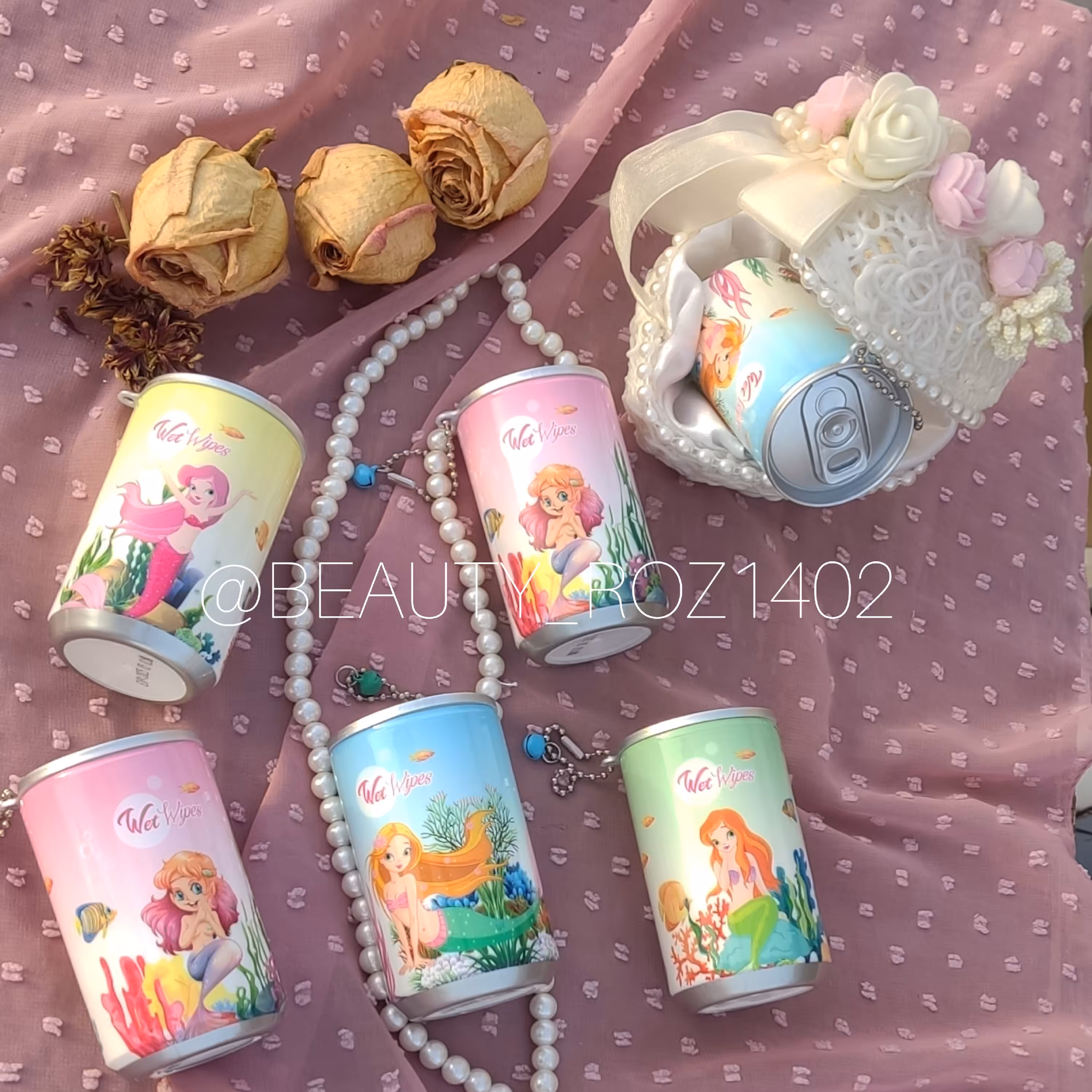 دستمال مرطوب فانتزی کیوت