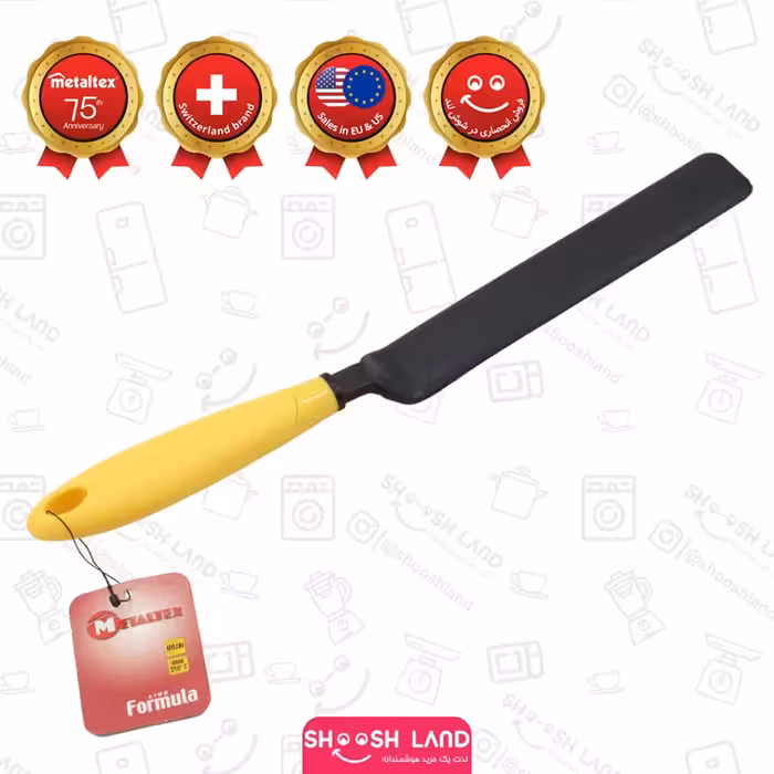 کفگیر صاف تفلون با دسته ABS(فرمولا) متالتکس کد 232081