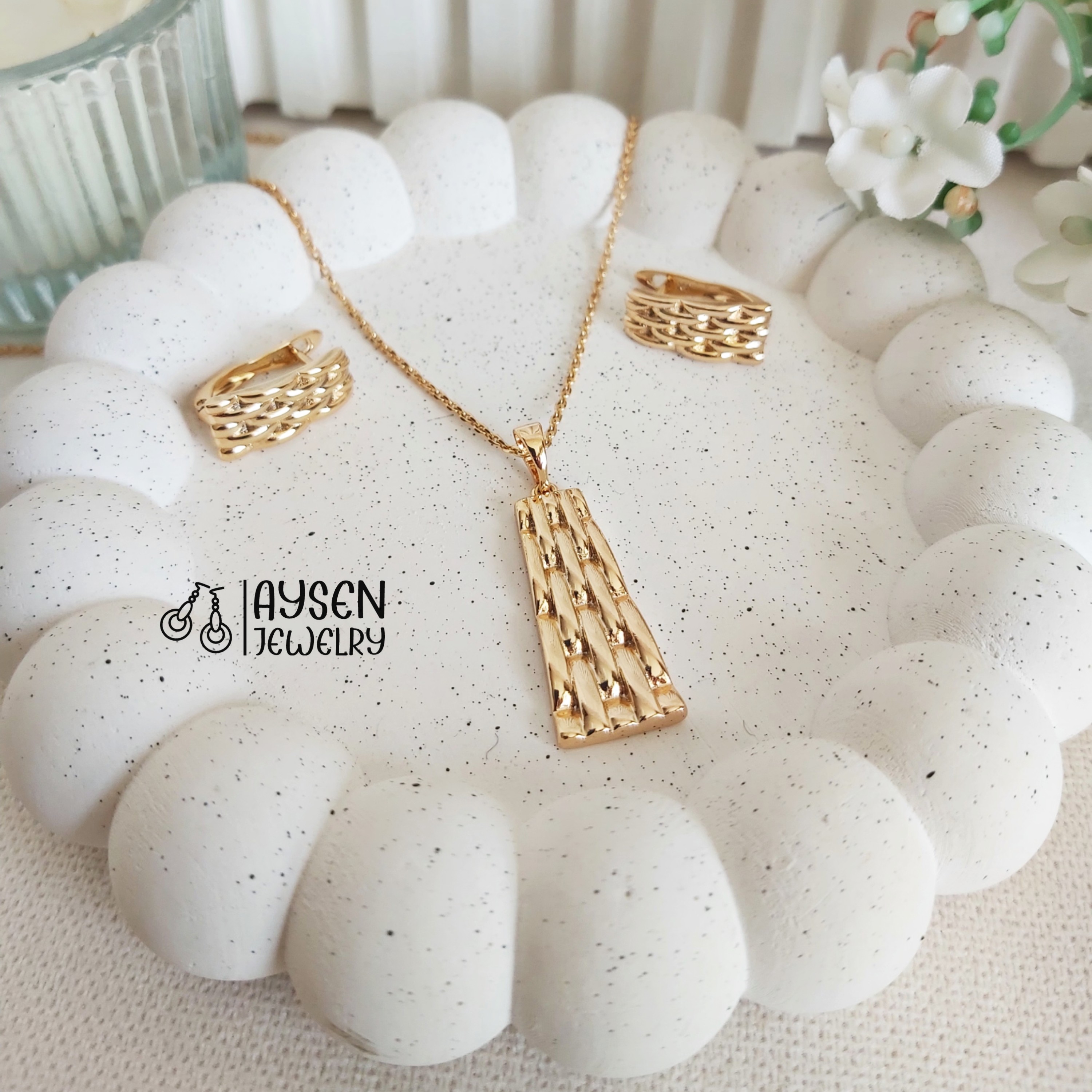 نیم ست ژوپینگ طرح طلا مدل رولکسی