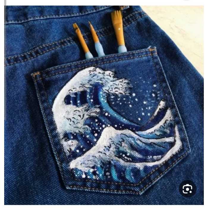 آموزش نقاشی پارچه