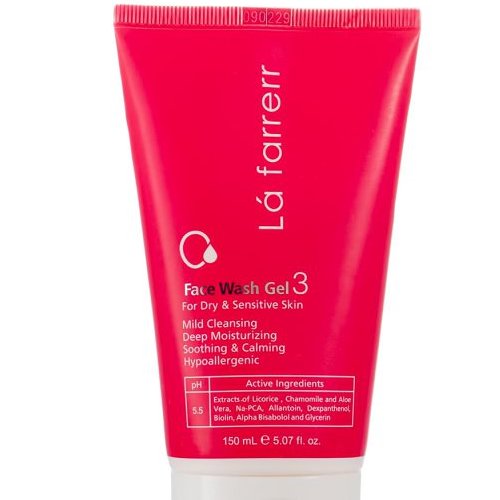 ژل شستشوی لافارر مخصوص پوست خشک و حساس
