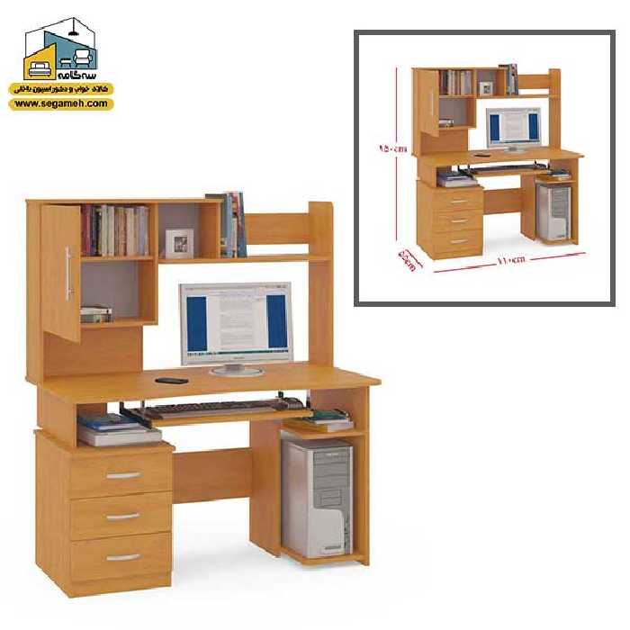 میز کامپیوتر کد DPP46 - فروشگاه سه گامه