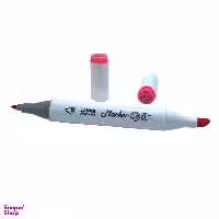 ماژیک راندو دو سر لانک کد 121 رنگ Fluorescent Coral Red