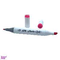 ماژیک راندو دو سر لانک کد 121 رنگ Fluorescent Coral Red