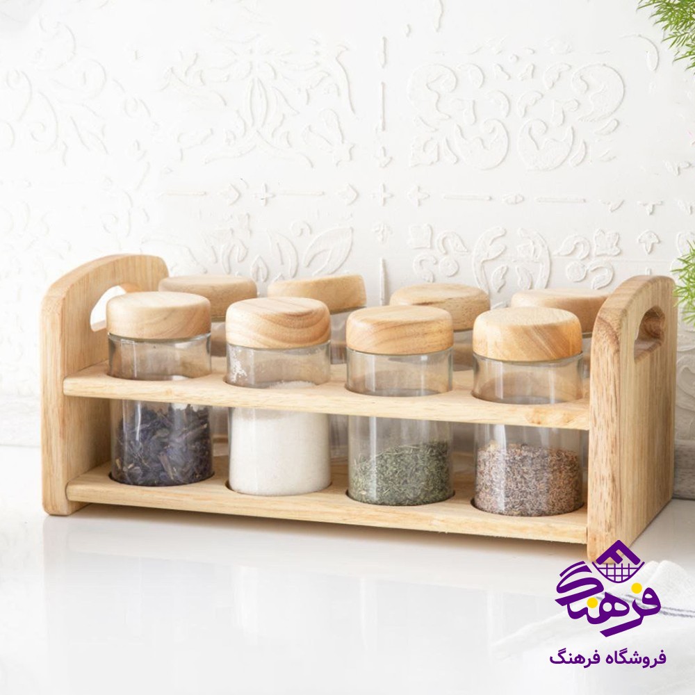 جاادويه فلورا اوين چوبي 8عددي AV 5008