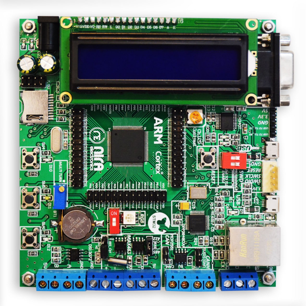 برد آموزشی میکروکنترلر ARMSTM32