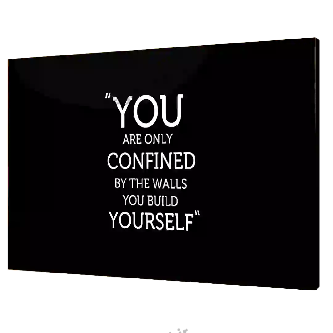 تابلو شاسی YOU ARE ONLY CONFINED  مدل  AL2