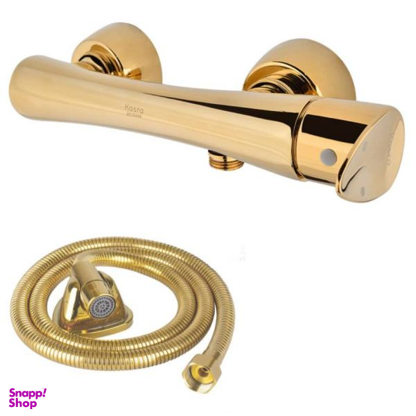 شیر سرویس بهداشتی کسری مدل الیزابت به همراه شلنگ توالت