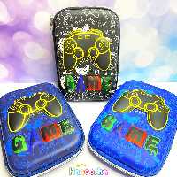 جامدادی تبلتی تک زیپ سیلیکونی برجسته game