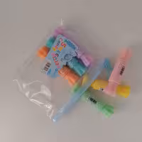 ماژیک علامتگذار دو سر فانتزی طرح شکلات مینو6رنگ