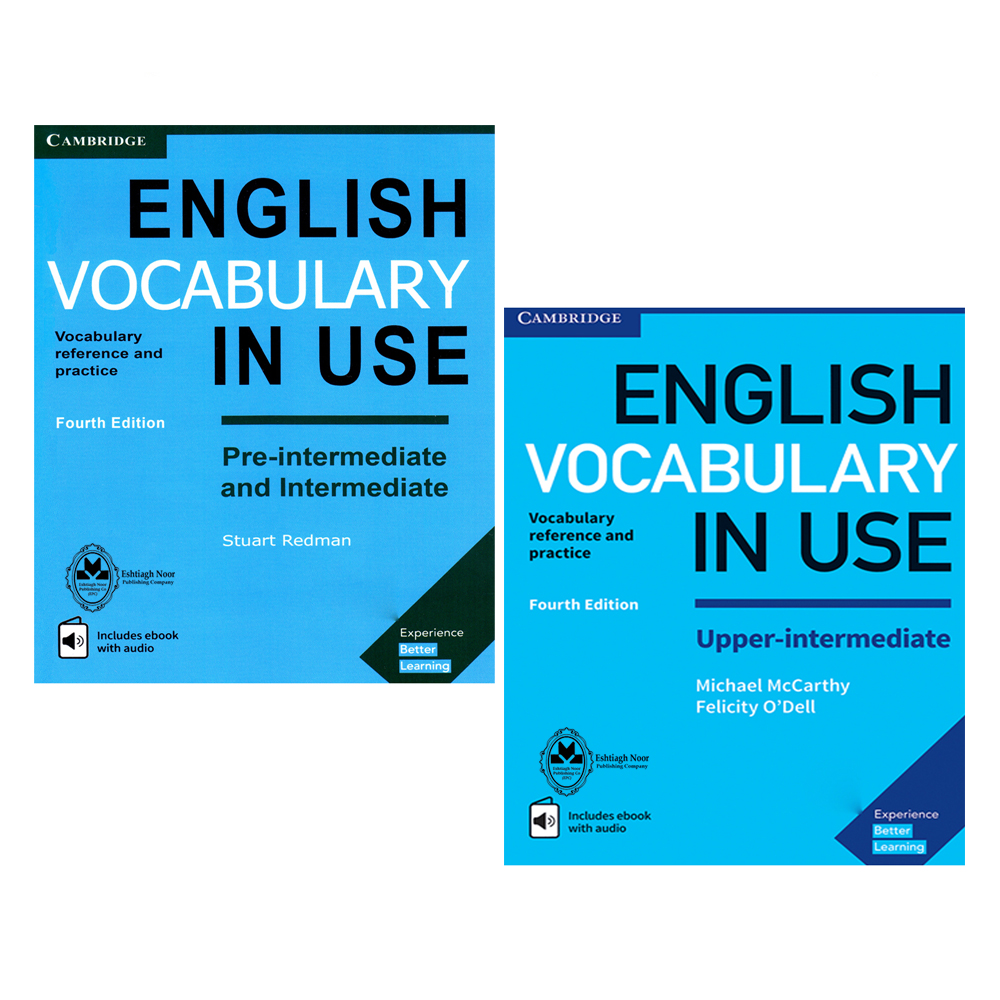 کتاب English Vocabulary In Use اثر جمعی از نویسندگان انتشارات اشتیاق نور دو جلدی