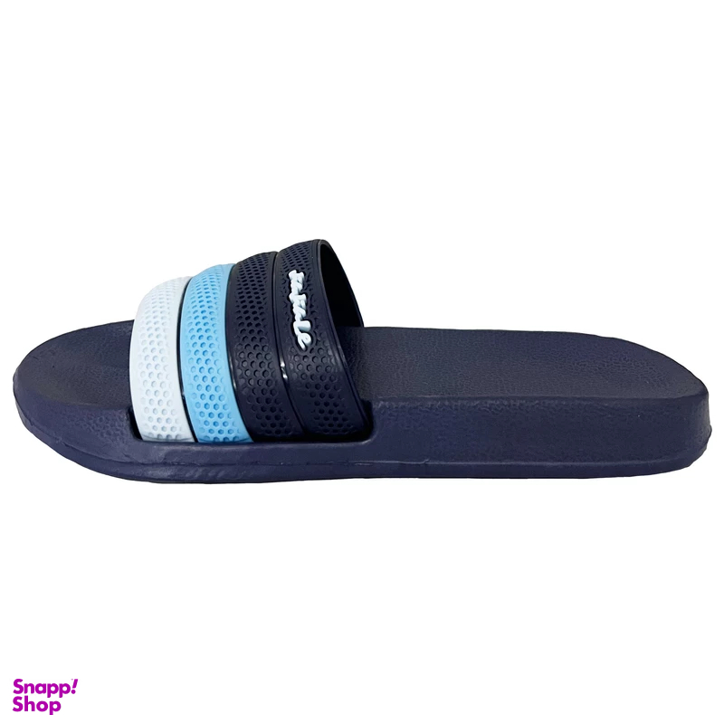 دمپایی مردانه نیکتا مدل زنبوری رنگ سرمه ای