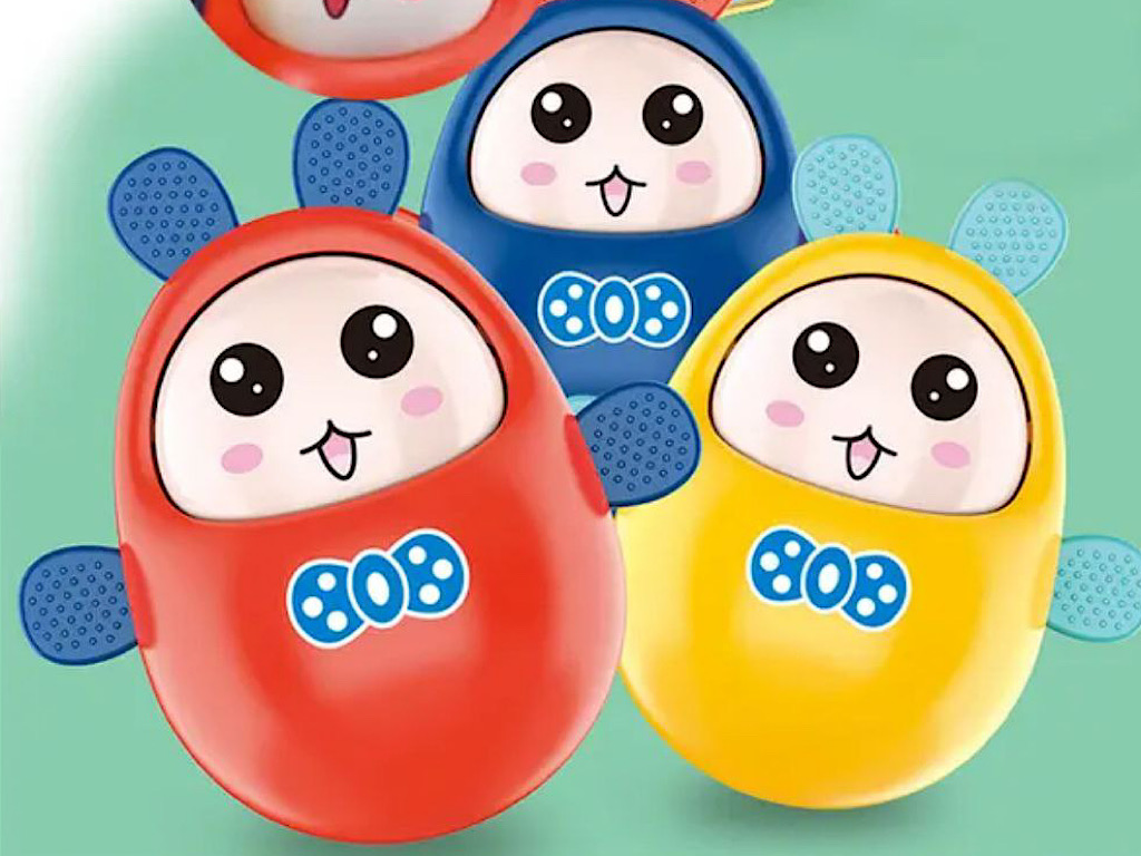 جغجغه تعادلی طرح دار اسباب بازی