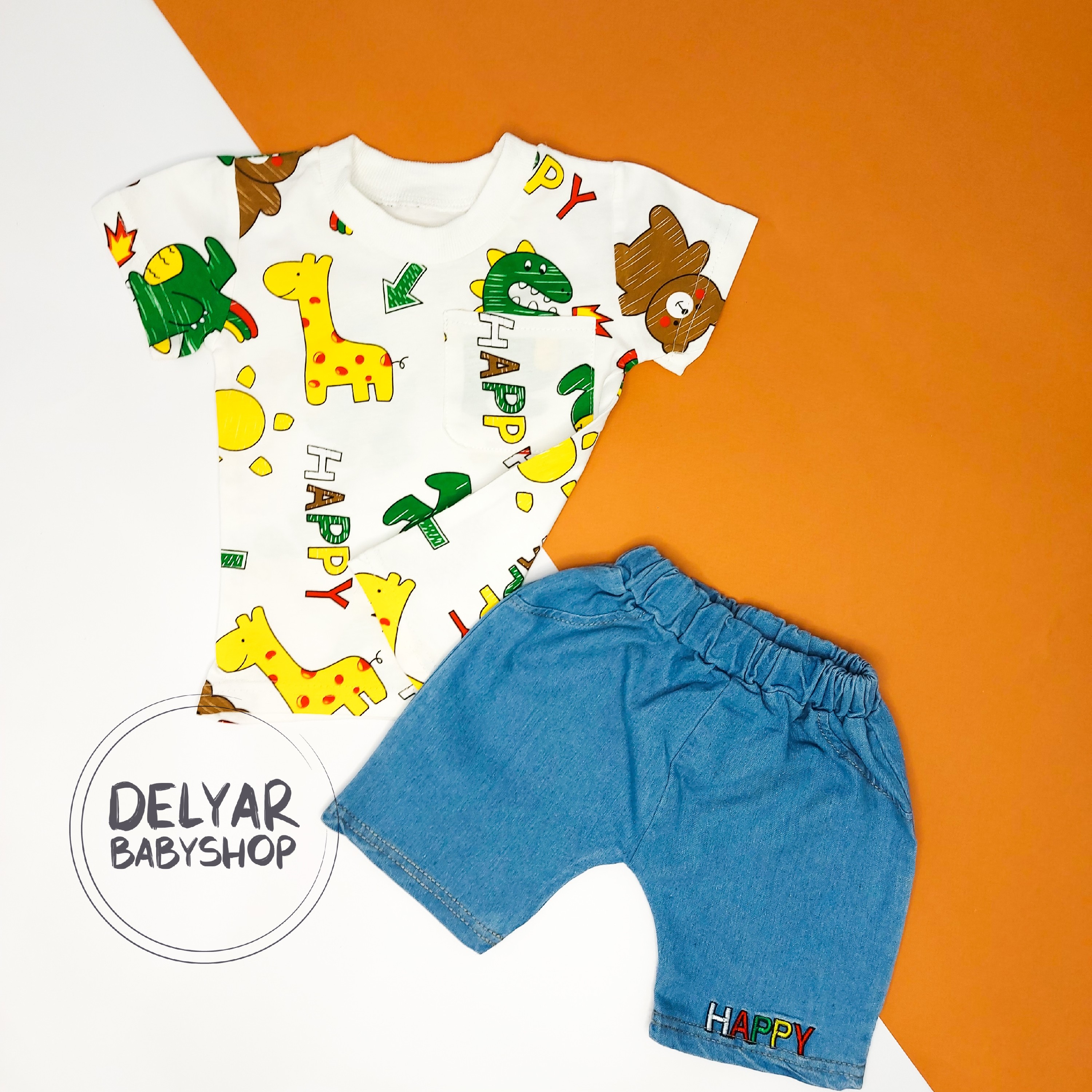 ست تیشرت و شلوارک پسرانه  1 تا 4 سال                                   