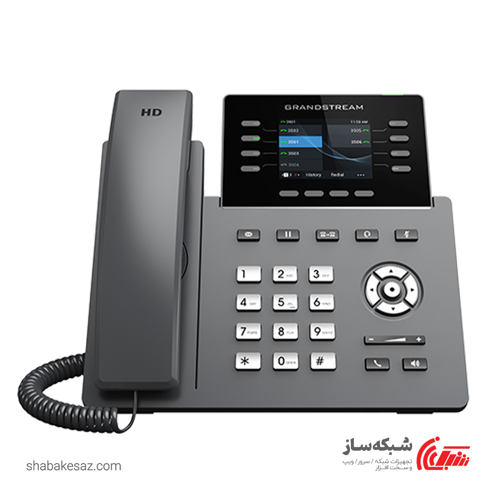 قیمت و خرید تلفن ویپ گرند استریم Grandstream GRP2624 - شبکه ساز