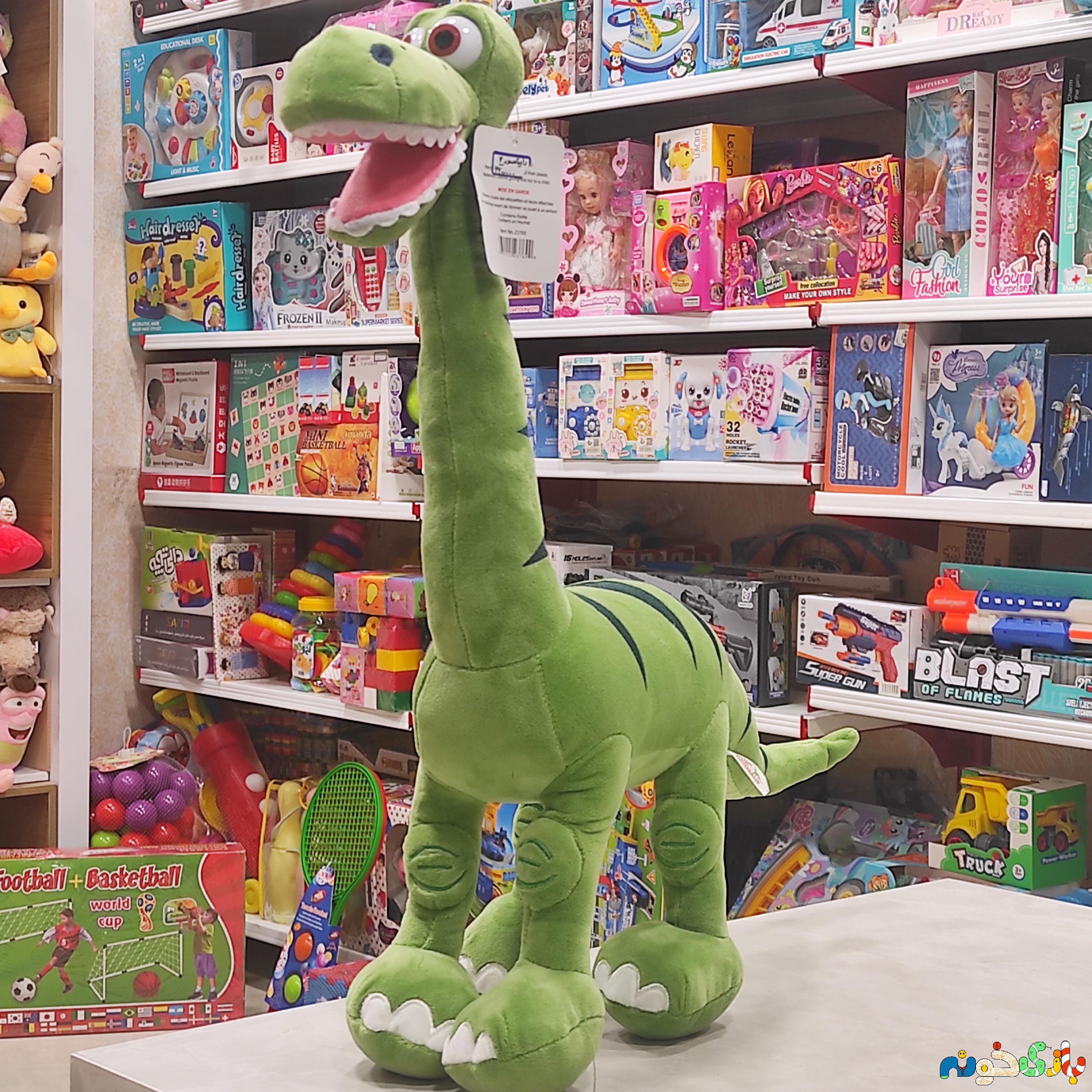 عروسک پولیشی دایناسور انیمیشن Good dinosaur سایز دو اورجینال وارداتی ارتفاع 50سانت