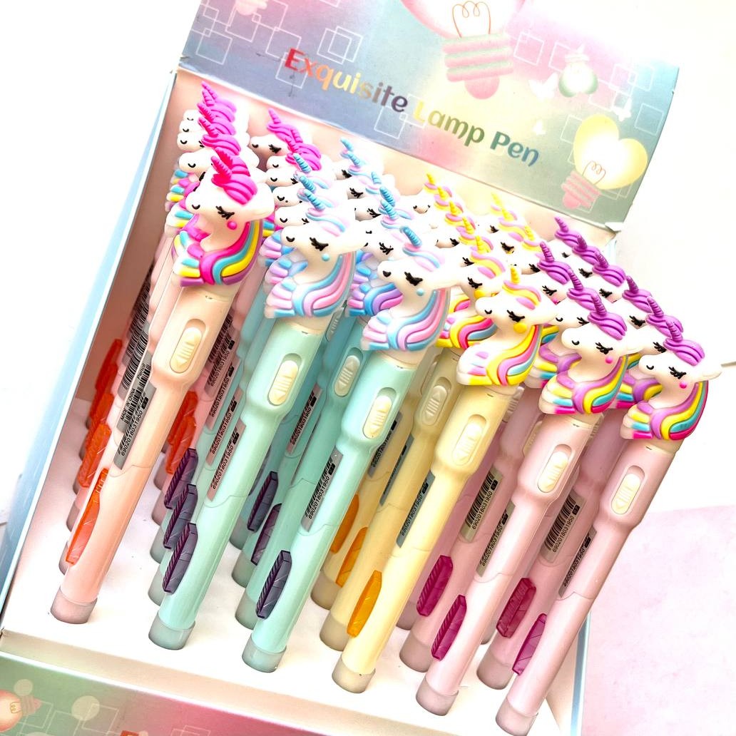 بسته 10 عددی مداد اتود چراغدار فانتزی 