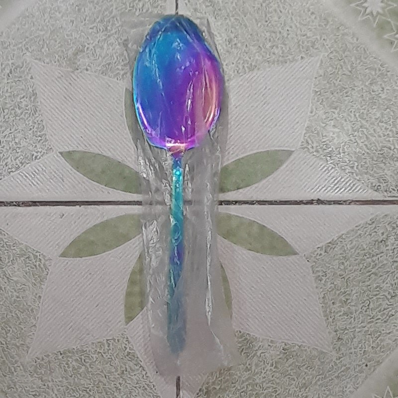 کفگیر استیل 7 رنگ رنگ ثابت
