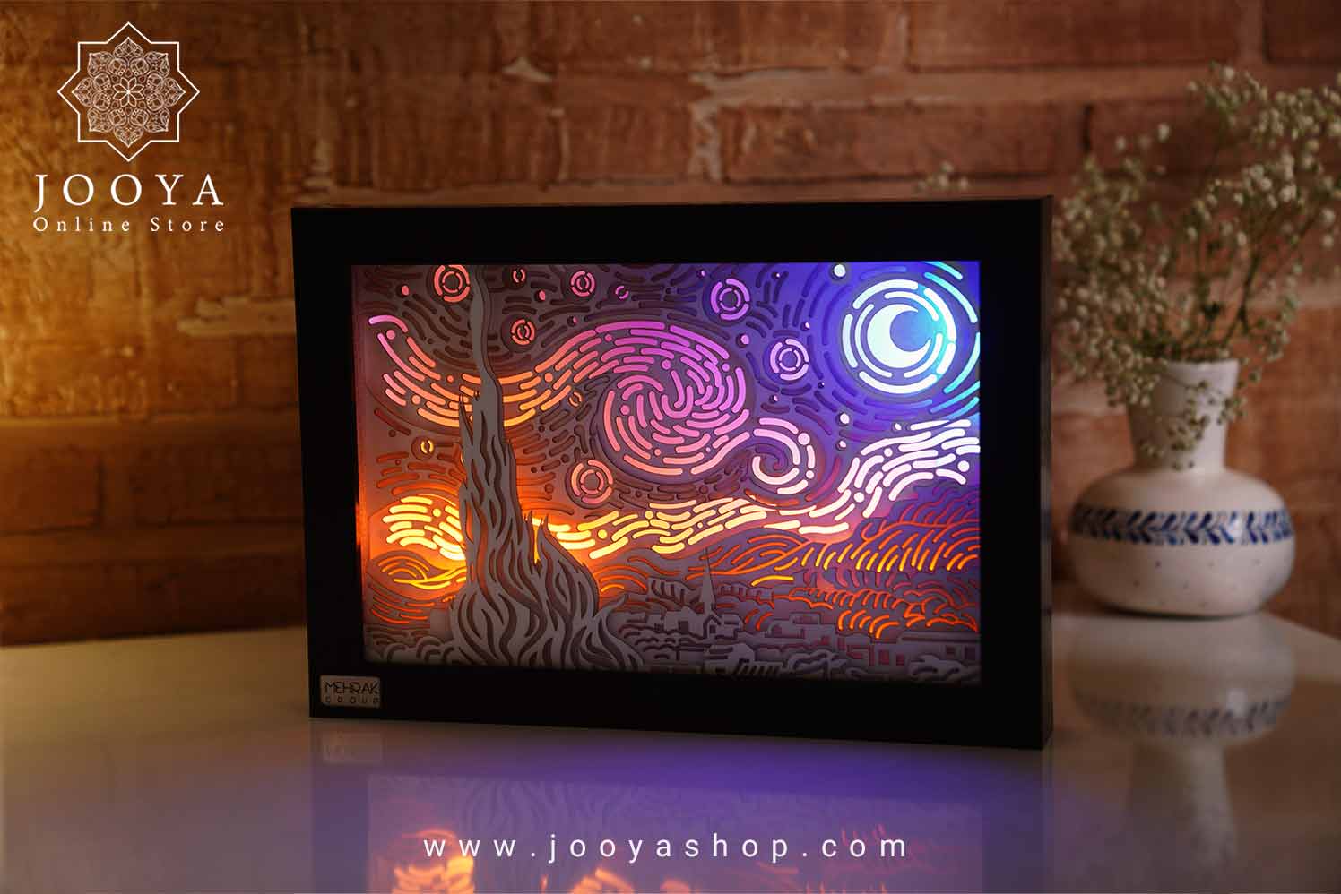 تابلو شب پرستاره سایز 1