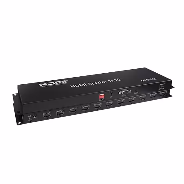 اسپلیتر 10 پورت HDMI کی نت مدل K-SPHD2010