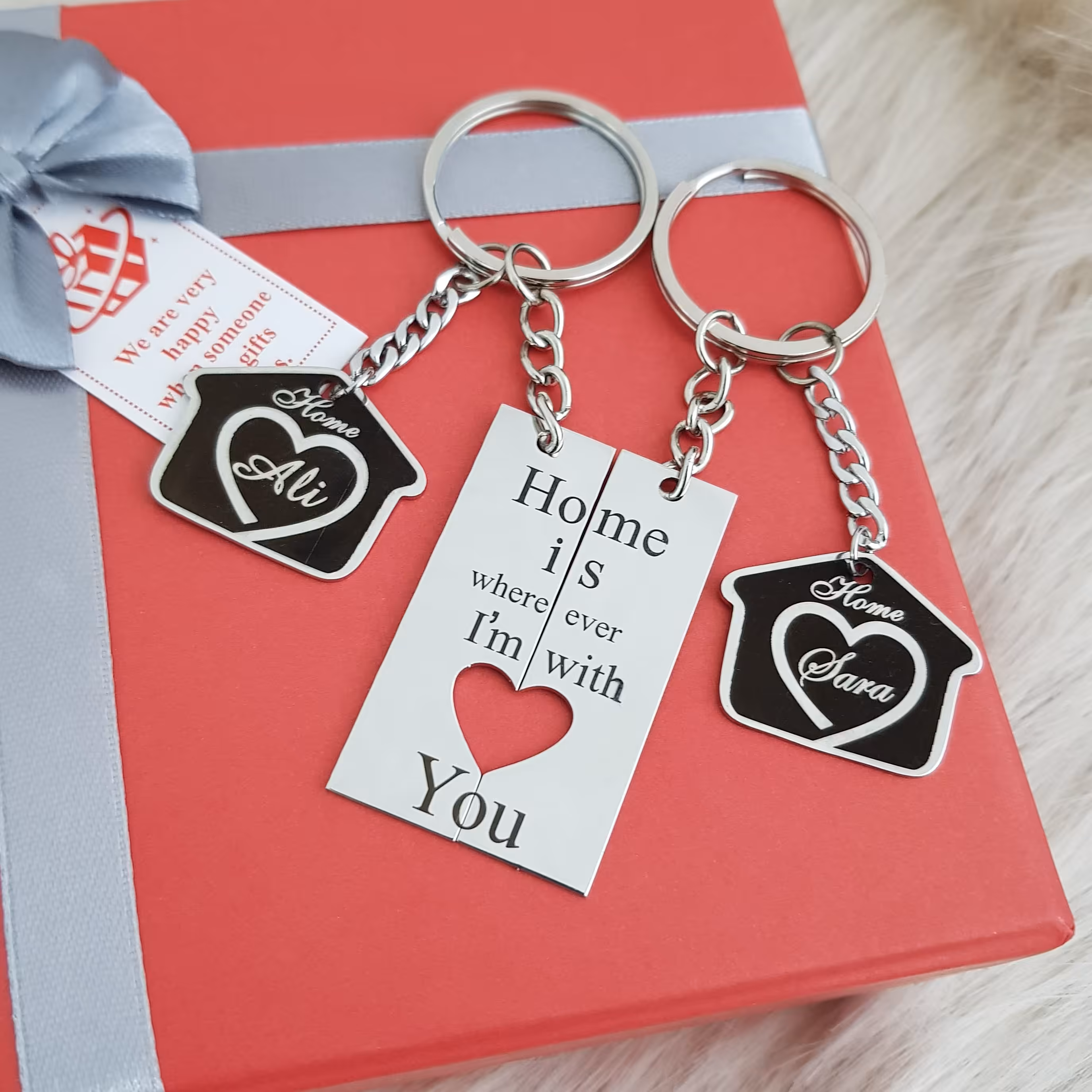 جاکلیدی ست زوج-جاسوییچی ست عاشقانه-سرکلیدی ست خونه-خونه عشق