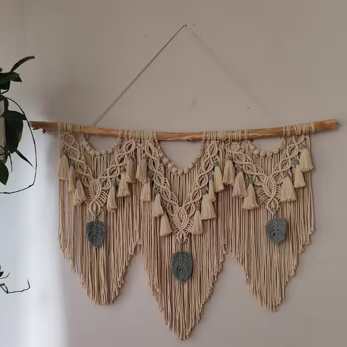 دیوارکوب مکرومه کد 15
