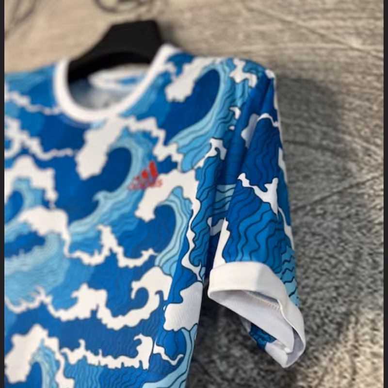 تیشرت اسپرت آدیداس طرح موج