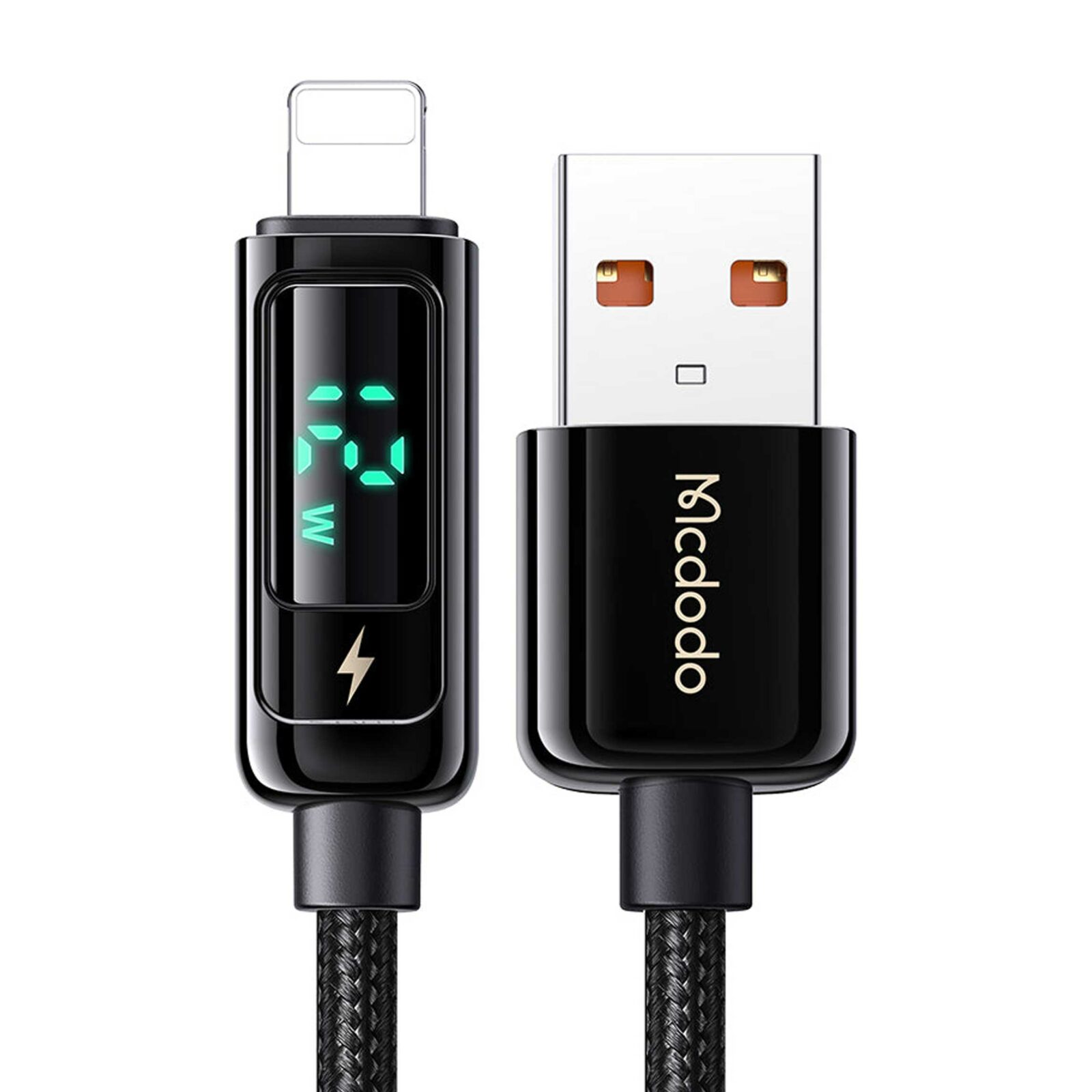 کابل شارژ آیفون با نمایشگر ولتاژ Mcdodo CA-994 - آرمان استور