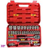 آچار بکس جاب مدل JB-032 مجموعه 32 عددی