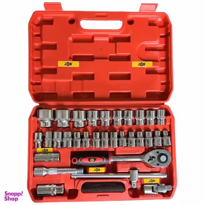 آچار بکس جاب مدل JB-032 مجموعه 32 عددی